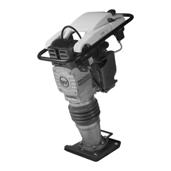 Wacker Neuson DS 70 Betriebsanleitung