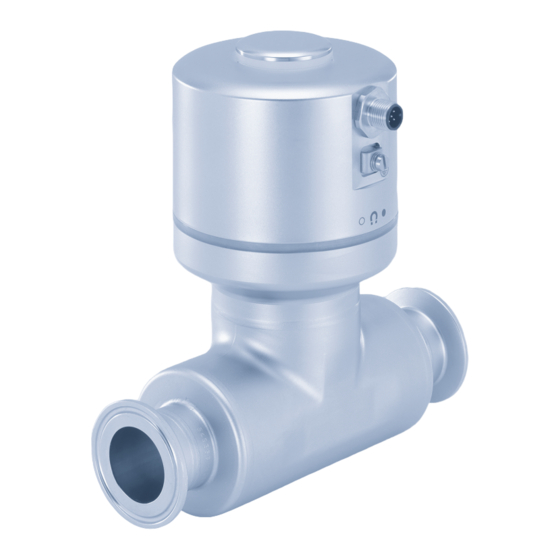 bürkert FLOWave S 8098 Kurzanleitung