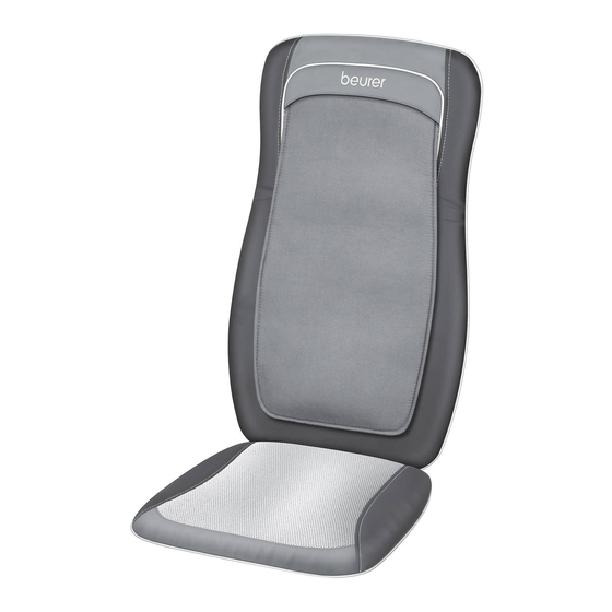 Beurer MG 215 HD-vital Gebrauchsanleitung