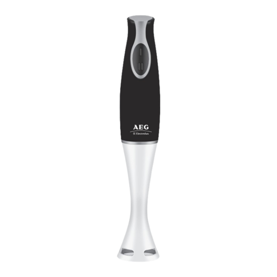 AEG Electrolux STM125X Anleitung