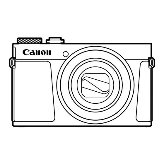 Canon  G9X Mark II Handbuch