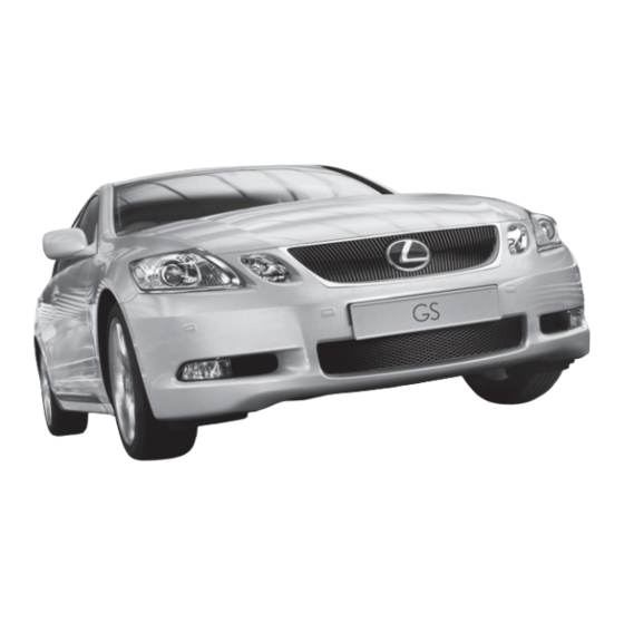 Lexus GS 300 Installationshandbuch