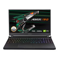 AORUS 15G Kurzanleitung