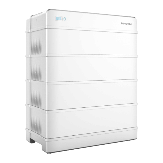Sungrow SBR096 Schnellinstalationsanleitung