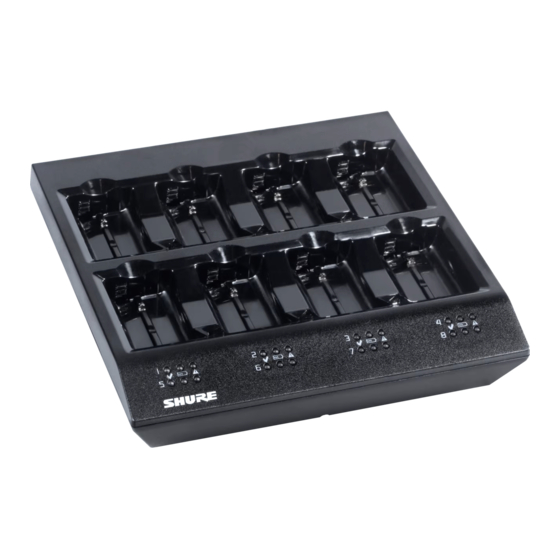Shure SBC800 Handbuch