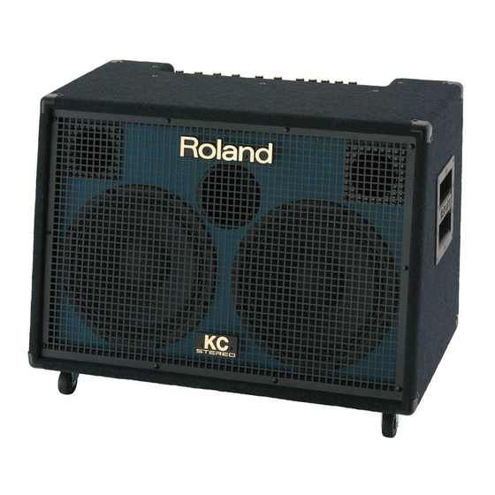 Roland  KC-880 Bedienungsanleitung