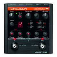 Tc-Helicon VoiceTone Harmony-M Bedienungsanleitung