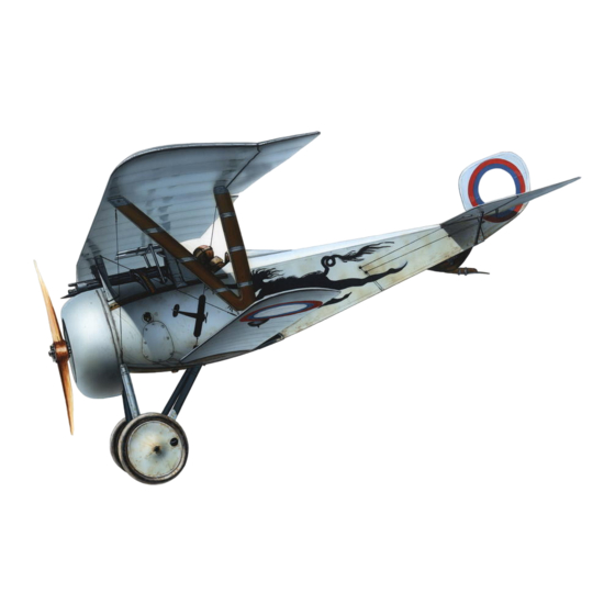 eduard LIMITED EDITION Nieuport 23/ IN RUSSIAN SERVICE Bedienungsanleitung