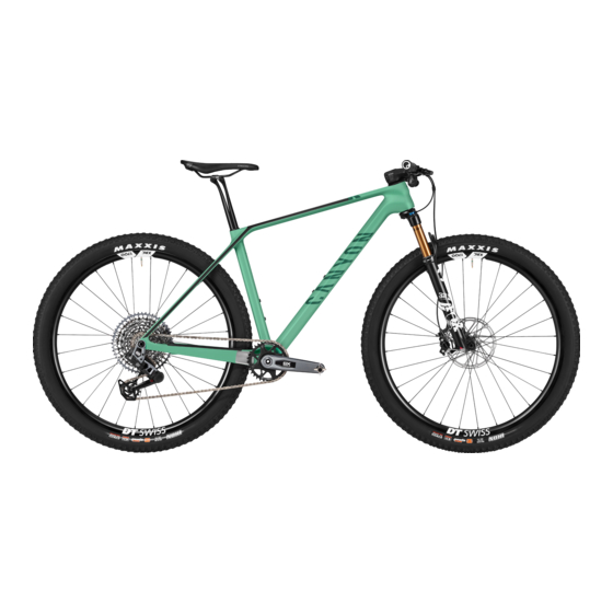 Canyon EXCEED M075 Kurzanleitung