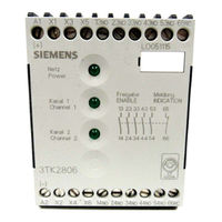 Siemens 3TK2805 Betriebsanleitung