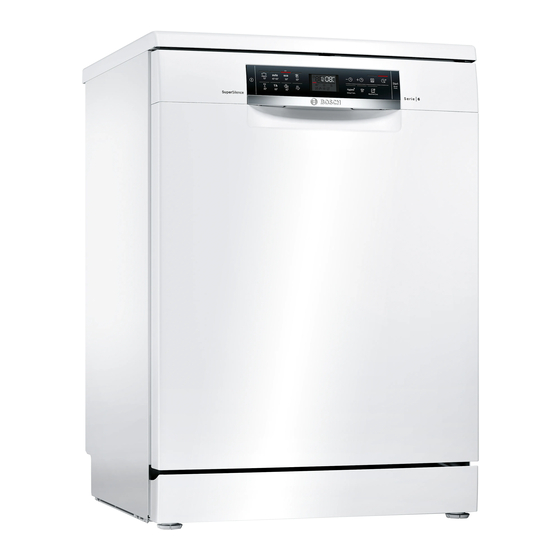 Bosch SM Serie Gebrauchsanleitung