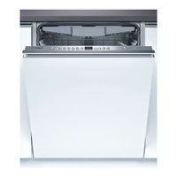 Bosch SMV69M80EU SuperSilence ActiveWater Geschirrspüler 60 cm Vollintegrierbar Gebrauchsanleitung