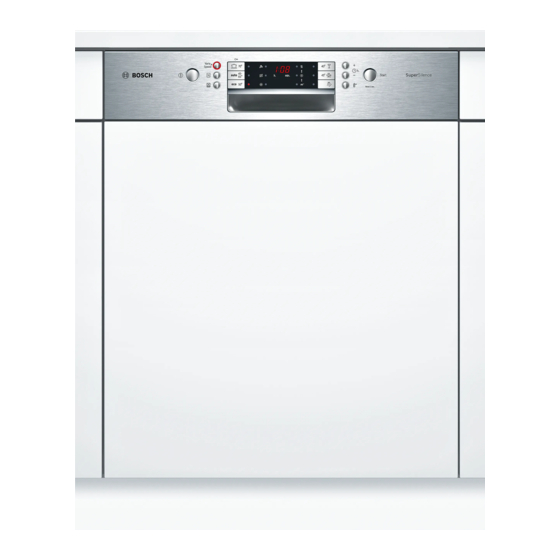Bosch SM Serie Gebrauchsanleitung