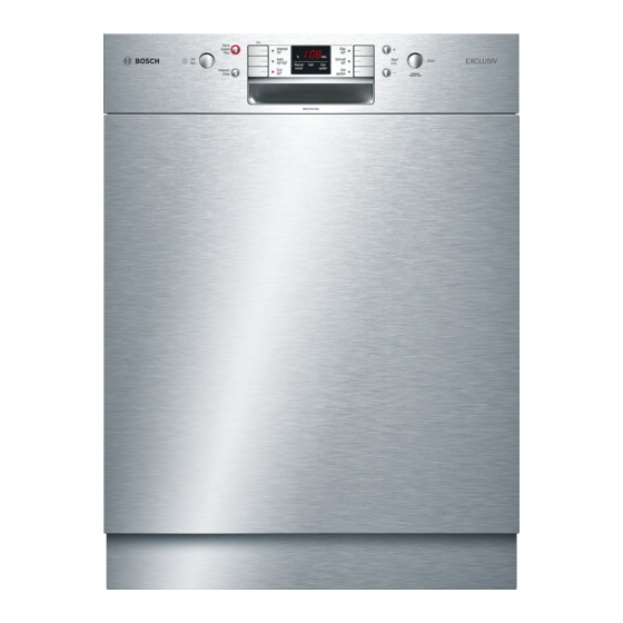 Bosch SM Serie Gebrauchsanleitung