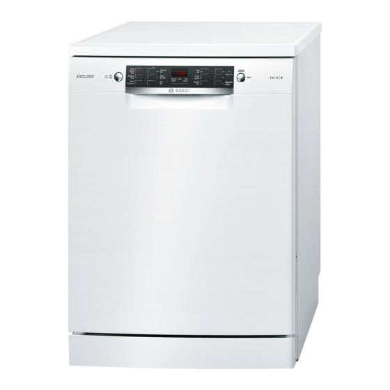 Bosch SM Serie Gebrauchsanleitung