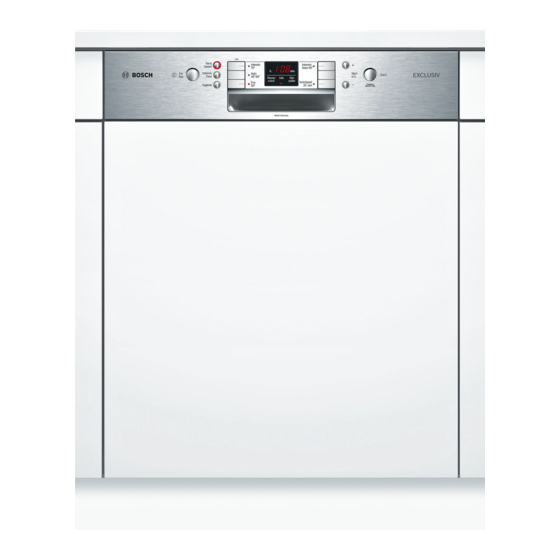 Bosch SM Serie Gebrauchsanleitung