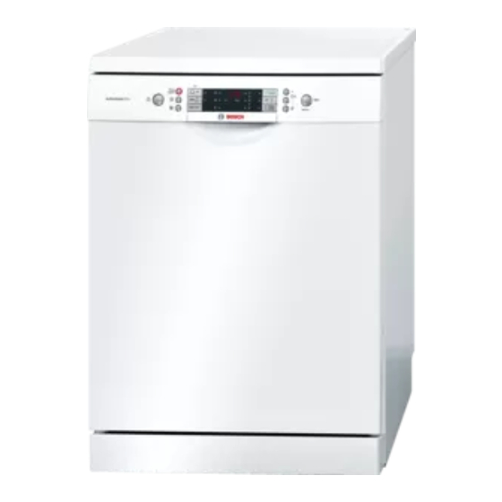Bosch SM Serie Gebrauchsanleitung