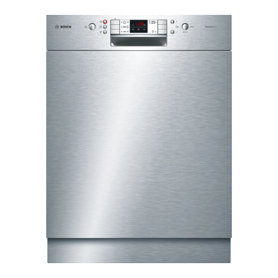Bosch SM Serie Gebrauchsanleitung