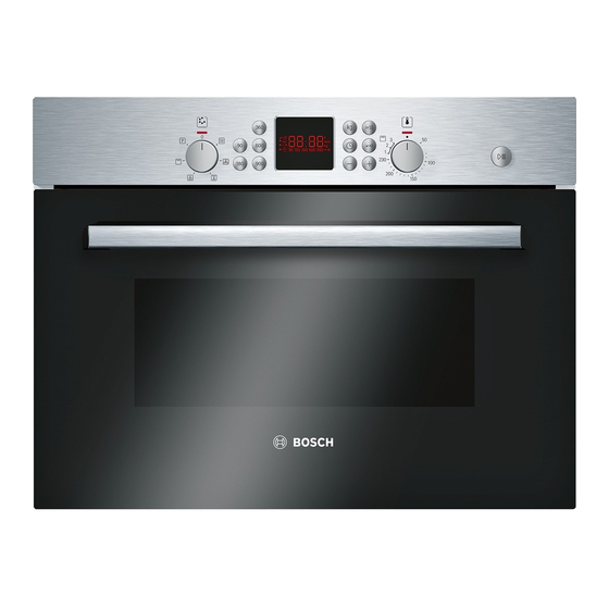 Bosch HBC84H501 Montageanleitung