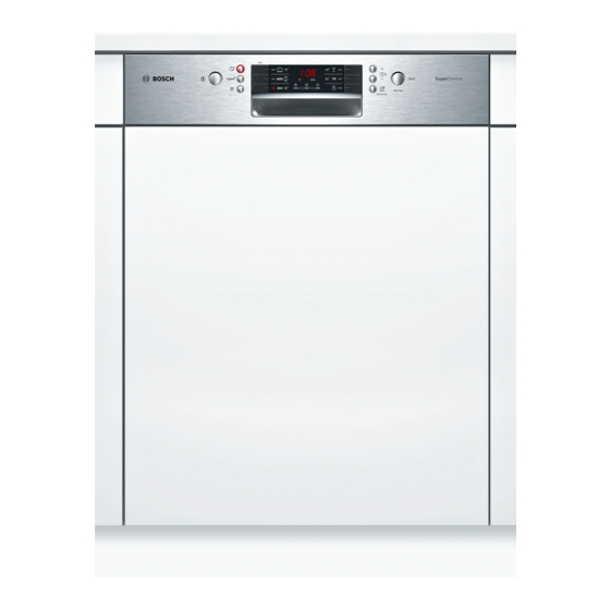 Bosch SM Serie Gebrauchsanleitung
