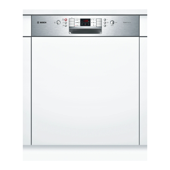 Bosch SM Serie Gebrauchsanleitung