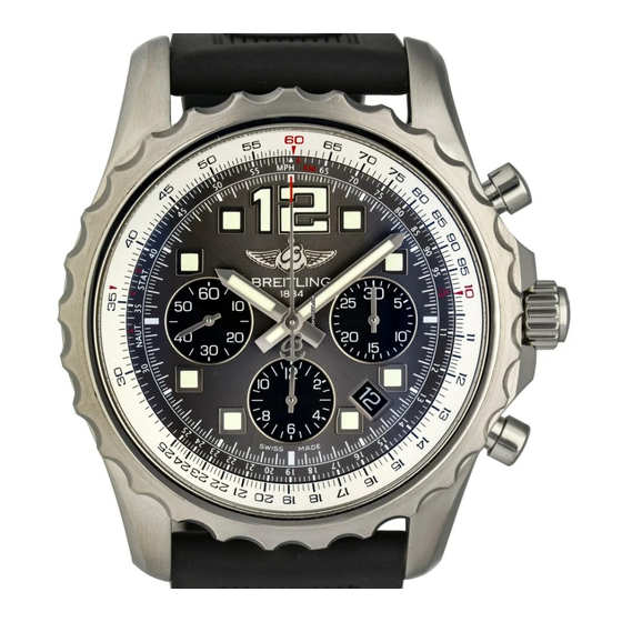 Breitling CHRONOSPACE AUTOMATIC Bedienungsanleitung