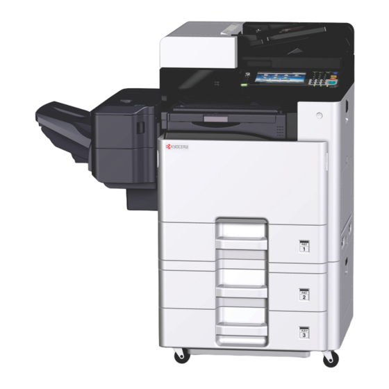 Kyocera ECOSYS M8124cidn Bedienungsanleitung