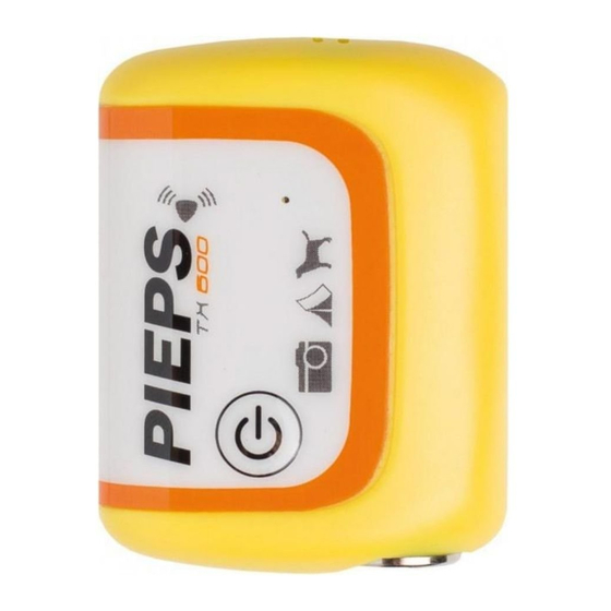 PIEPS TX600 Anleitung