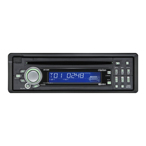 Clarion DB168R Bedienungsanleitung