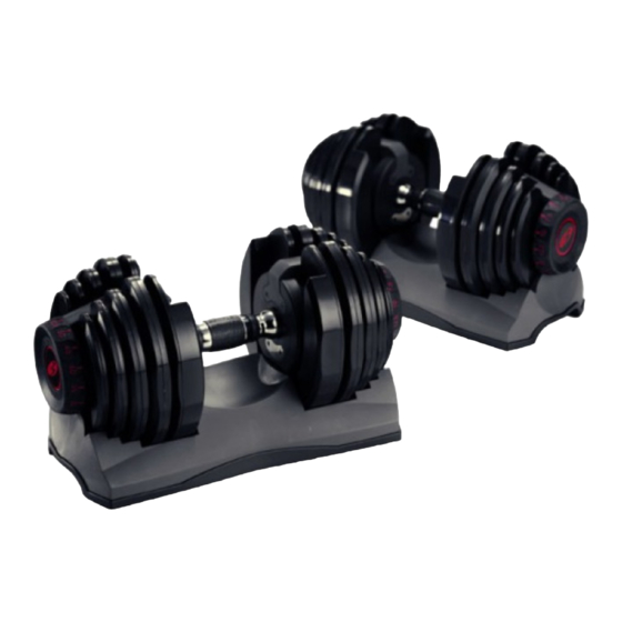 Bowflex SelectTech Gebrauchsanleitung