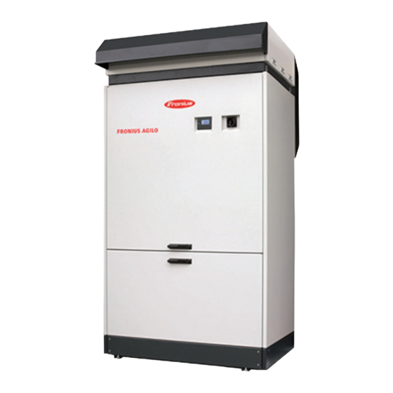 Fronius Agilo TL Installation