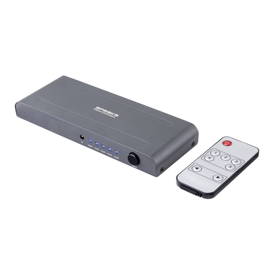 Speaka Professional SP-HSW-230 Bedienungsanleitung