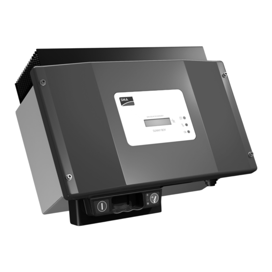 SMA SUNNY BOY 1100 Installationsanleitung