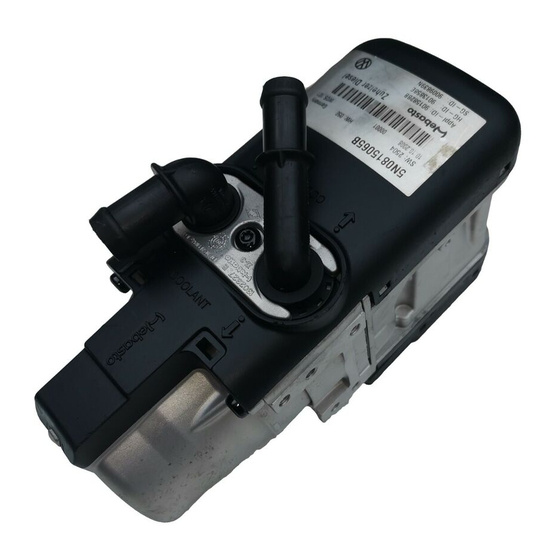 Webasto Thermo Top V Einbauanleitung