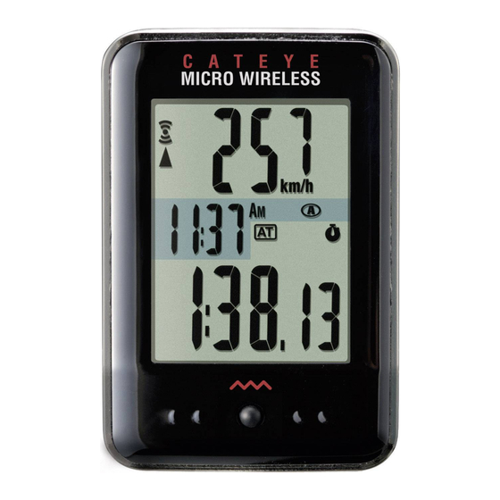 Cateye CC-MC200W Handbuch