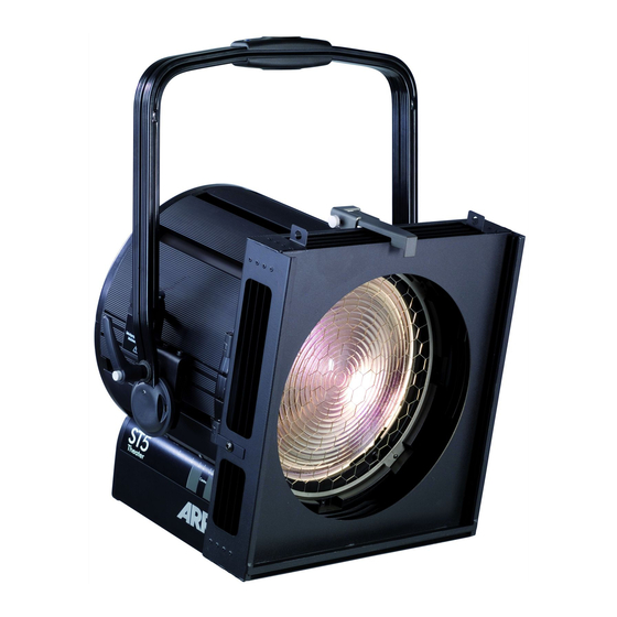 ARRI TRUE BLUE ST 5 Theater Bedienungsanleitung