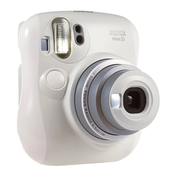 FujiFilm Instax Mini 25 Bedienungsanleitung