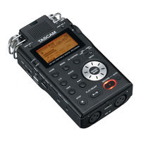Tascam DR-100 mkIII Benutzerhandbuch
