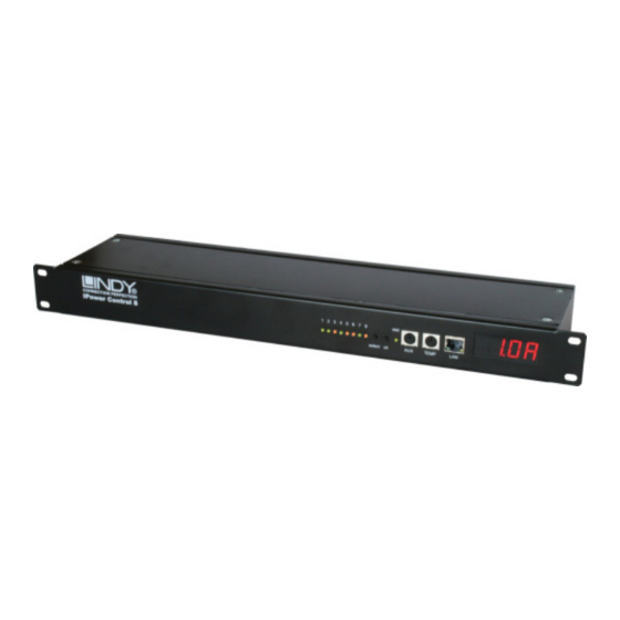 Lindy IPower Control 8 Benutzerhandbuch