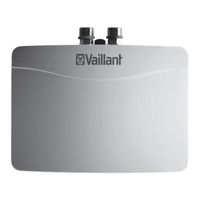 Vaillant miniVED H 3/2 N Installations- Und Wartungsanleitung
