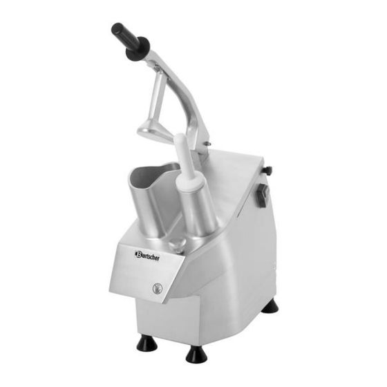 Bartscher GMS550 Original Bedienungsanleitung