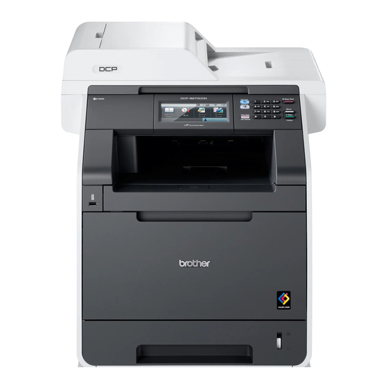 Brother DCP-9270CDN Benutzerhandbuch