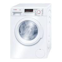 Bosch WAK28271FG Gebrauchs- Und Aufstellanleitung