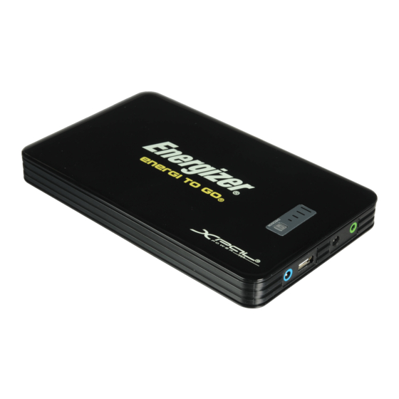 Energizer ENERGI TO GO XP18000 Gebrauchsanweisung