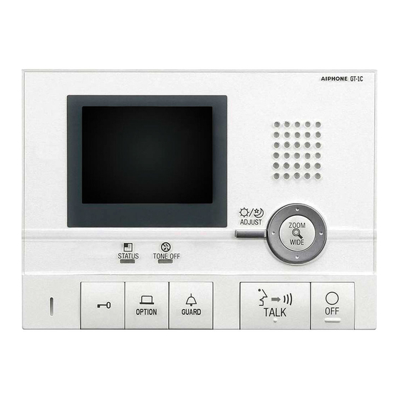 Aiphone GT-1C-L Bedienungsanleitung