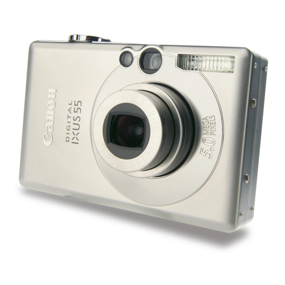 Canon Digital IXUS 55 Benutzerhandbuch