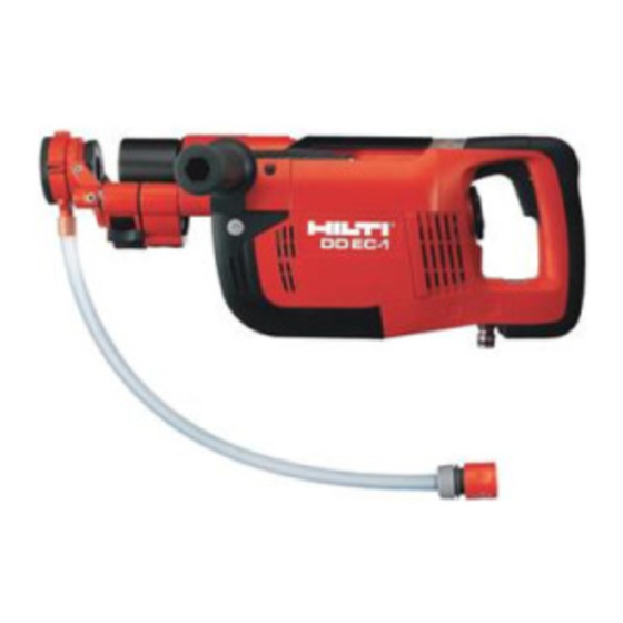 Hilti DD EC-1 Bedienungsanleitung
