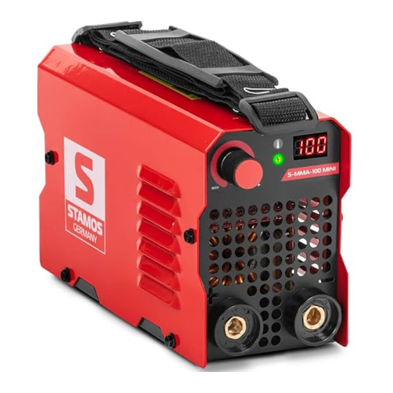 STAMOS S-MMA-100 MINI Bedienungsanleitung