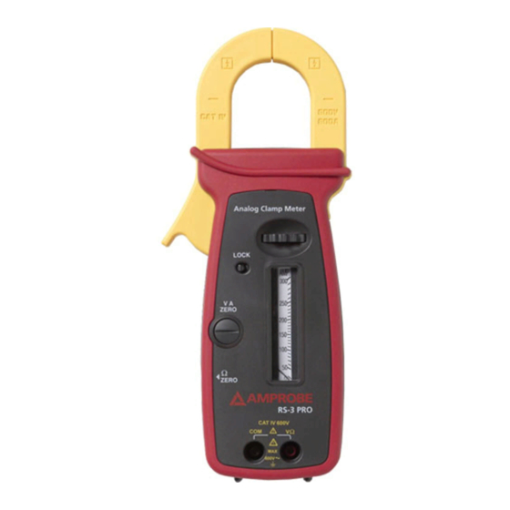 Amprobe RS-3 PRO Bedienungshandbuch