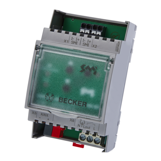 Becker REG-3TE 16K BT Softwarehandbuch